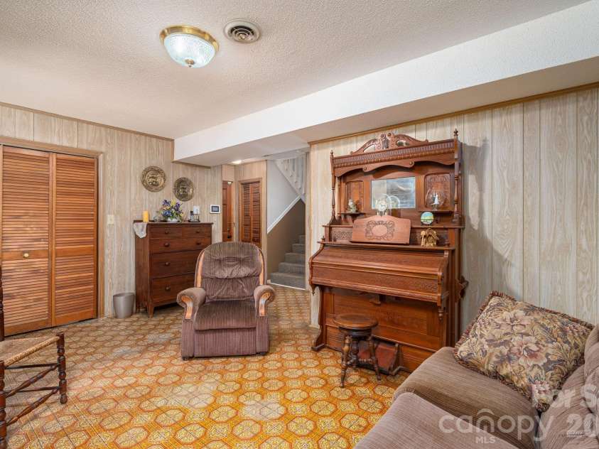 3448 Anderson Mountain Road, Maiden, NC 28650.  MLS# CAR4418208, YatesRealty ID 47170. Lower Level Rec Room