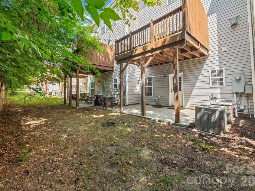 2627 Early Flight Drive, Charlotte, NC 28262.  MLS# CAR4417899, YatesRealty ID 47171. Relax on the deck