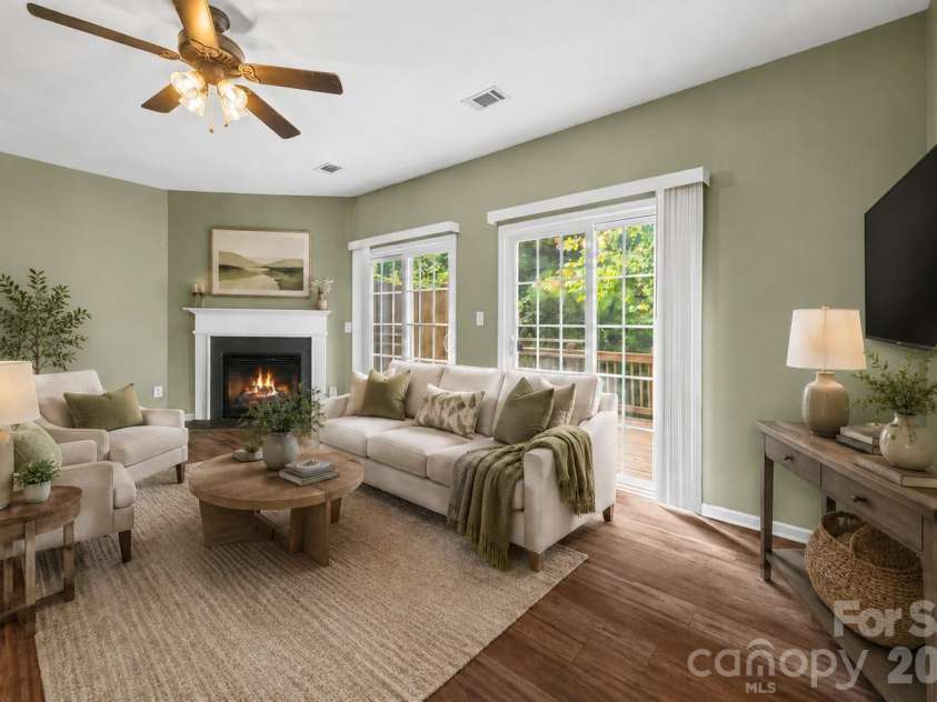 2627 Early Flight Drive, Charlotte, NC 28262.  MLS# CAR4417899, YatesRealty ID 47171. Virtual staging