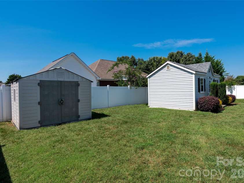 5335 Hackberry Lane, Concord, NC 28027.  MLS# CAR4418402, YatesRealty ID 47188. Secondary shed