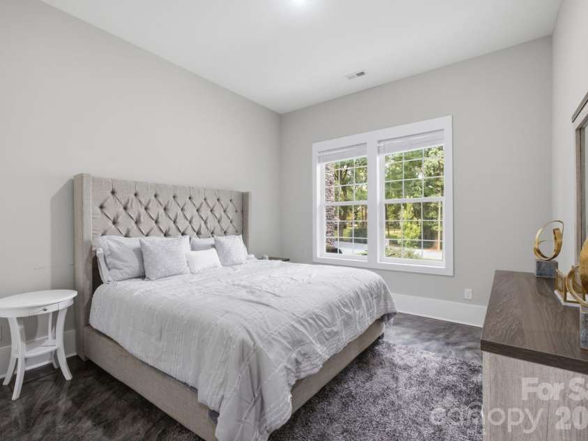 6021 Monticello Drive, Concord, NC 28027.  MLS# CAR4418703, YatesRealty ID 47198. Additional lower level bedroom with natural light
