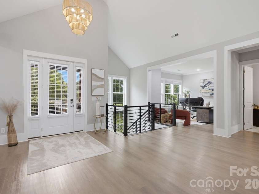 6021 Monticello Drive, Concord, NC 28027.  MLS# CAR4418703, YatesRealty ID 47198. Spacious foyer offering an inviting first impression