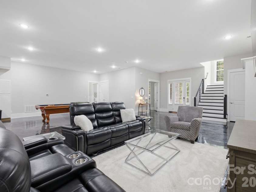 6021 Monticello Drive, Concord, NC 28027.  MLS# CAR4418703, YatesRealty ID 47198. Spacious lower-level living area