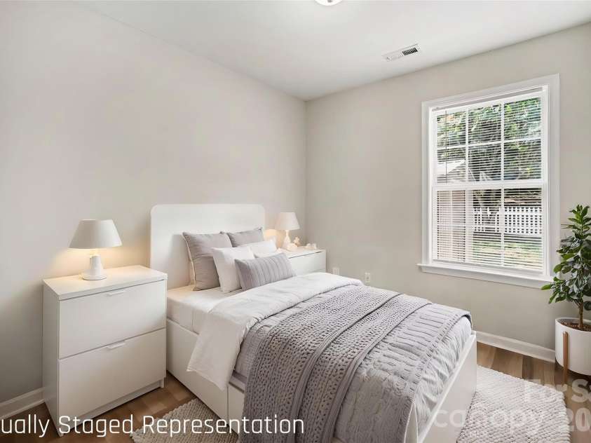 1356 Copper Creek Lane, Fort Mill, SC 29715.  MLS# CAR4418757, YatesRealty ID 47199. Bedroom 3 *Virtually Staged*
