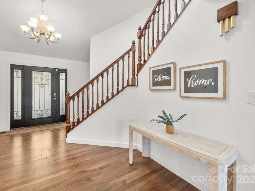 108 June Court, Lake Lure, NC 28746.  MLS# CAR4314287, YatesRealty ID 472. Foyer