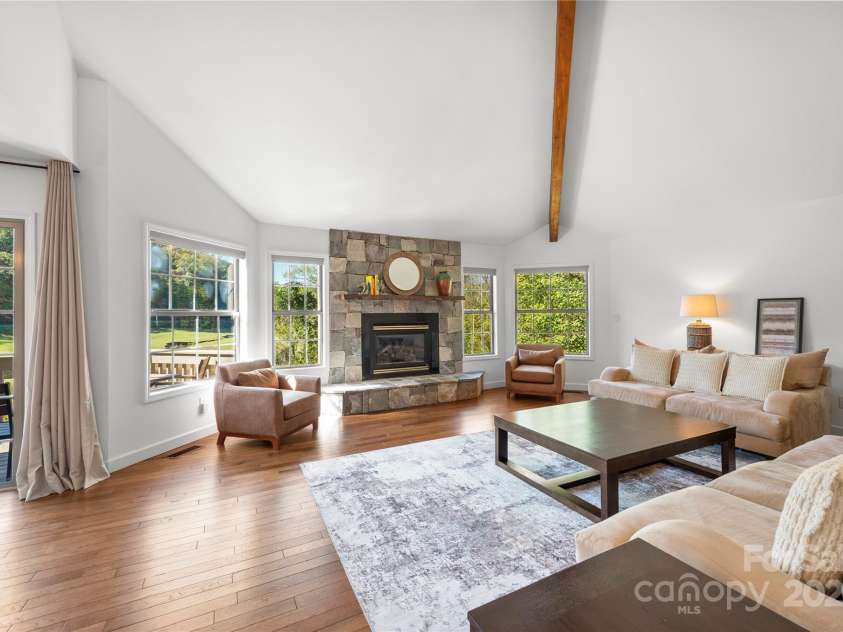 108 June Court, Lake Lure, NC 28746.  MLS# CAR4314287, YatesRealty ID 472. Living Room