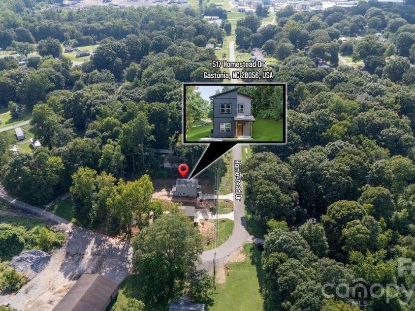 517 Homestead Drive, Gastonia, NC 28056.  MLS# CAR4431833, YatesRealty ID 47220. 