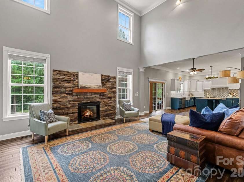 3647 Venetian Way, York, SC 29745.  MLS# CAR4417986, YatesRealty ID 47230. Great room hero — ceiling/fireplace