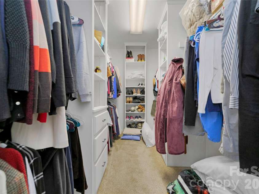 59 Agaliha Lane, Brevard, NC 28712.  MLS# CAR4338161, YatesRealty ID 4724. Ample storage in the Walk-In Closet