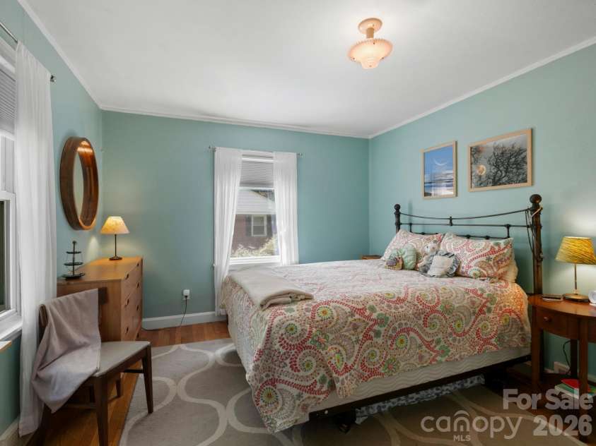 28 Arthur Road, Asheville, NC 28806.  MLS# CAR4418167, YatesRealty ID 47243. Bedroom 2