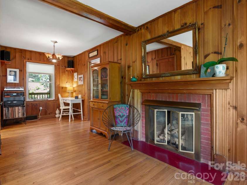 28 Arthur Road, Asheville, NC 28806.  MLS# CAR4418167, YatesRealty ID 47243. Dining Area Currently Used as a Office Space