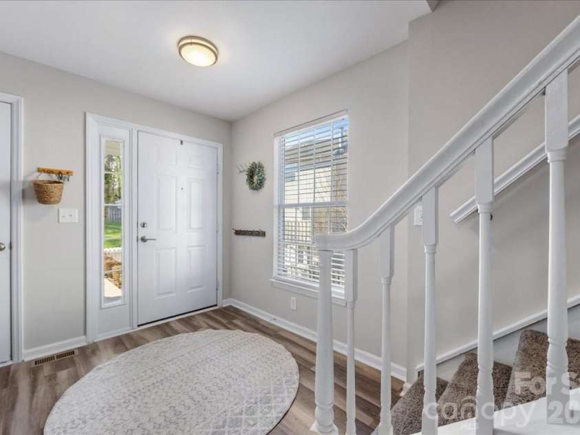 1301 Maple Shade Lane, Charlotte, NC 28270.  MLS# CAR4358514, YatesRealty ID 4725. Foyer