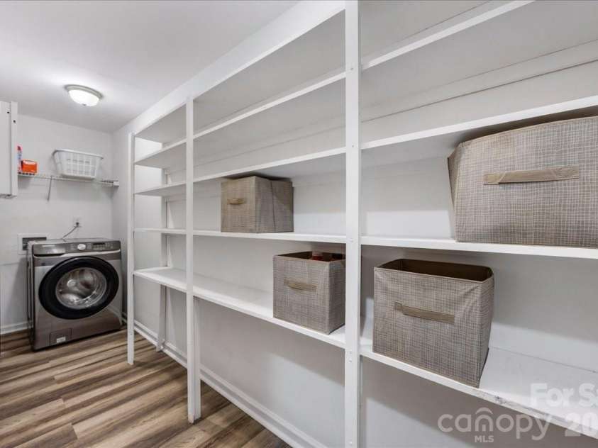 1301 Maple Shade Lane, Charlotte, NC 28270.  MLS# CAR4358514, YatesRealty ID 4725. Laundry area