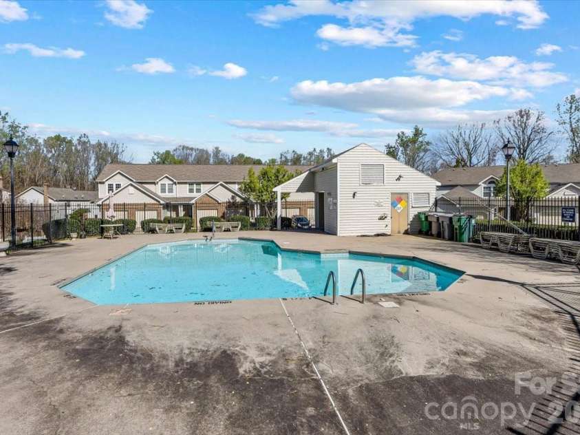 1301 Maple Shade Lane, Charlotte, NC 28270.  MLS# CAR4358514, YatesRealty ID 4725. Pool