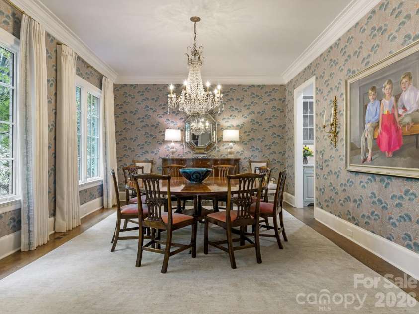 2946 Wheelock Road, Charlotte, NC 28211.  MLS# CAR4386105, YatesRealty ID 47250. Dining Room