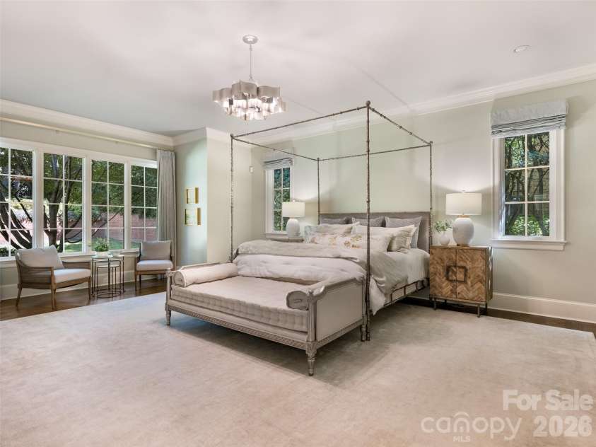 2946 Wheelock Road, Charlotte, NC 28211.  MLS# CAR4422920, YatesRealty ID 47250. Primary Bedroom