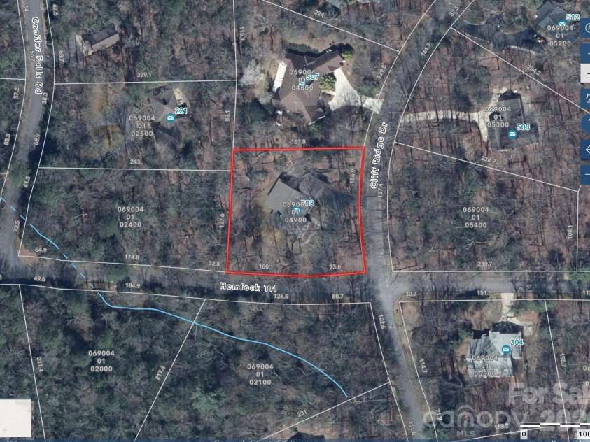 503 Cliff Ridge Drive, Cleveland, SC 29635.  MLS# CAR4418547, YatesRealty ID 47265. GIS