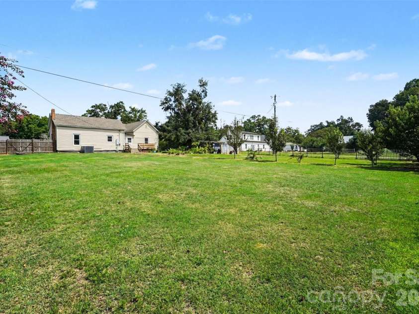 227 Cauthen Street, Heath Springs, SC 29058.  MLS# CAR4404918, YatesRealty ID 47275. Backyard