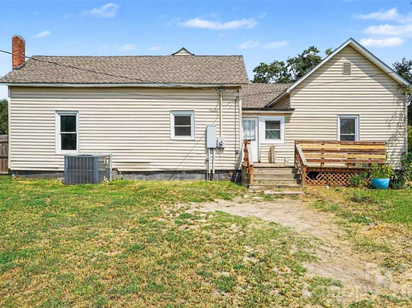 227 Cauthen Street, Heath Springs, SC 29058.  MLS# CAR4404918, YatesRealty ID 47275. Backyard