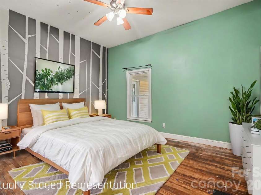 227 Cauthen Street, Heath Springs, SC 29058.  MLS# CAR4404918, YatesRealty ID 47275. Bedroom 3 *Virtually Staged*