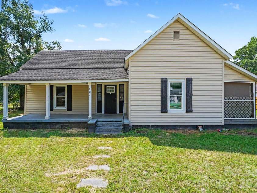 227 Cauthen Street, Heath Springs, SC 29058.  MLS# CAR4404918, YatesRealty ID 47275. Front Exterior