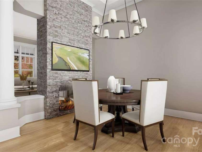 5741 Lake Pointe Drive, Granite Falls, NC 28630.  MLS# CAR4327372, YatesRealty ID 473. Dining (Representative photo)