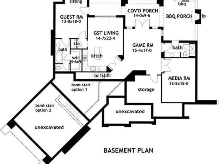 5741 Lake Pointe Drive, Granite Falls, NC 28630.  MLS# CAR4327372, YatesRealty ID 473. Optional proposed finished basement 