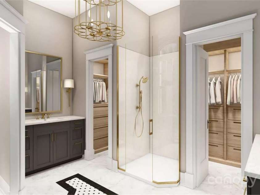 5741 Lake Pointe Drive, Granite Falls, NC 28630.  MLS# CAR4327372, YatesRealty ID 473. Spa like primary bath (Representative photo)