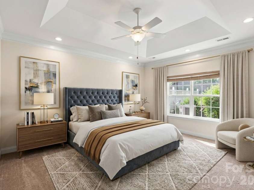 3225 Abbey Walk Lane, Matthews, NC 28105.  MLS# CAR4421215, YatesRealty ID 47307. Virtually Staged Primary