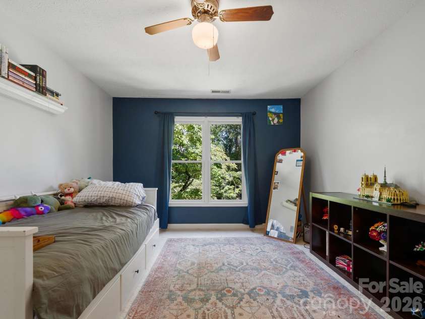 36 Windsong Drive, Fairview, NC 28730.  MLS# CAR4418309, YatesRealty ID 47314. 3rd bedroom upstairs