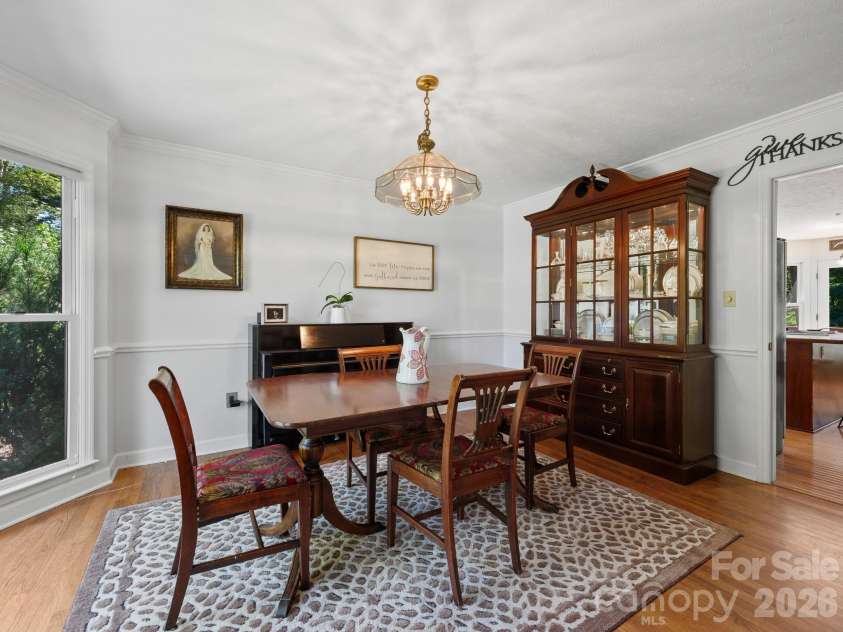 36 Windsong Drive, Fairview, NC 28730.  MLS# CAR4418309, YatesRealty ID 47314. Formal dining room