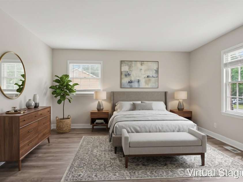 6601 Lynfield Drive, Charlotte, NC 28212.  MLS# CAR4408047, YatesRealty ID 47316. Virtually staged