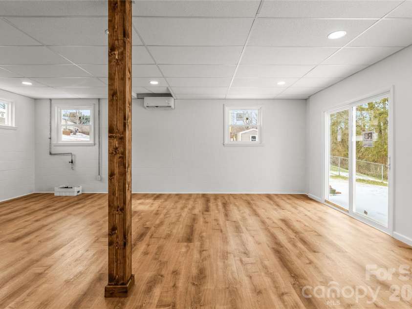 2474 Cedar Valley Drive, Conover, NC 28613.  MLS# CAR4342521, YatesRealty ID 4732. Rec room w/ walkout access