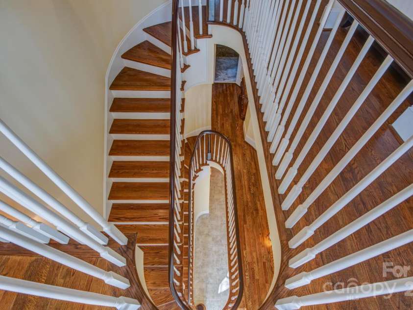 2929 Laura Road, Shelby, NC 28150.  MLS# CAR4127712, YatesRealty ID 4732. Staircase