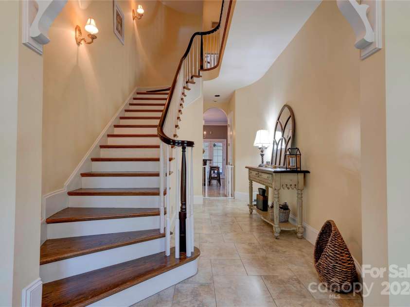2929 Laura Road, Shelby, NC 28150.  MLS# CAR4127712, YatesRealty ID 4732. Stairs