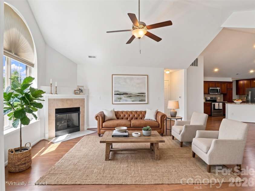 821 Ledgestone Court, Tega Cay, SC 29708.  MLS# CAR4419013, YatesRealty ID 47329. Virtually Staged