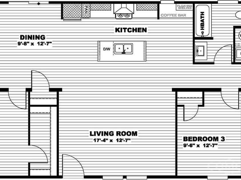 12 McGee Hill Road, Fairview, NC 28730.  MLS# CAR4234787, YatesRealty ID 4733. Floor plan
