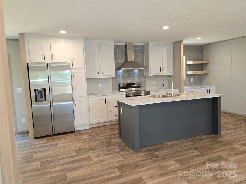 12 McGee Hill Road, Fairview, NC 28730.  MLS# CAR4234787, YatesRealty ID 4733. Large, light and bright kitchen. 