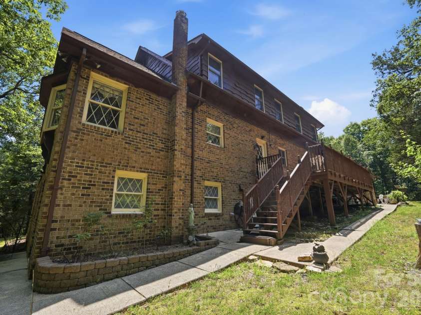 11300 NC Hwy 73 Highway, Mount Pleasant, NC 28124.  MLS# CAR4401793, YatesRealty ID 47331. Back of Home