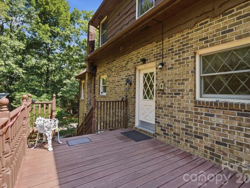 11300 NC Hwy 73 Highway, Mount Pleasant, NC 28124.  MLS# CAR4401793, YatesRealty ID 47331. Back Porch