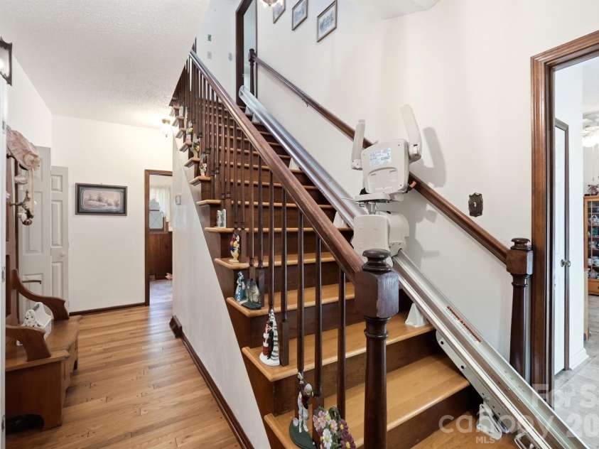 11300 NC Hwy 73 Highway, Mount Pleasant, NC 28124.  MLS# CAR4401793, YatesRealty ID 47331. Stairs
