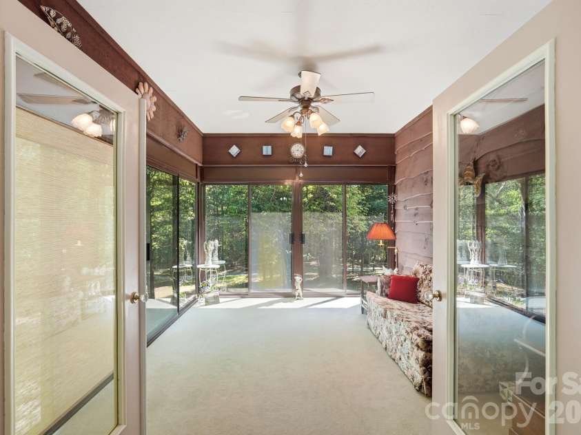 11300 NC Hwy 73 Highway, Mount Pleasant, NC 28124.  MLS# CAR4401793, YatesRealty ID 47331. Sunroom