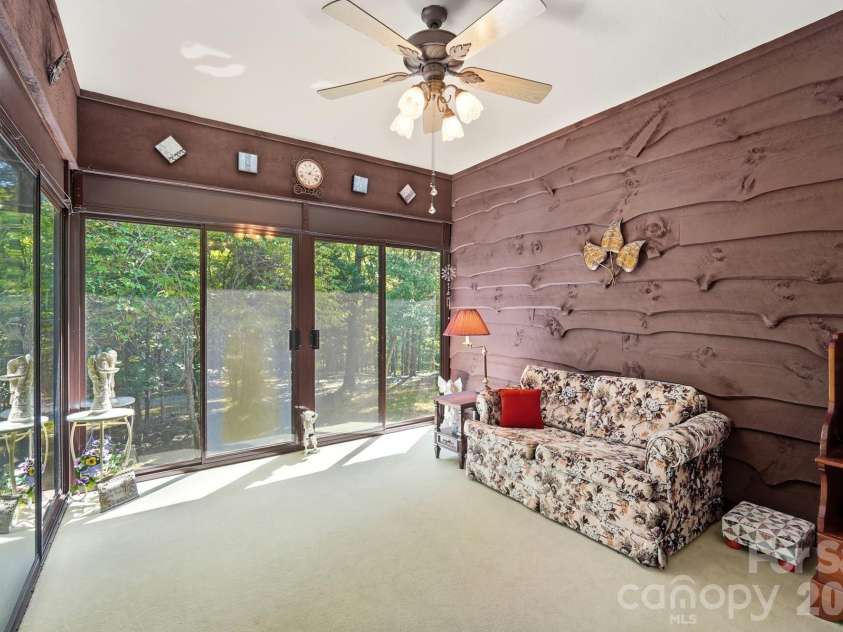11300 NC Hwy 73 Highway, Mount Pleasant, NC 28124.  MLS# CAR4401793, YatesRealty ID 47331. Sunroom
