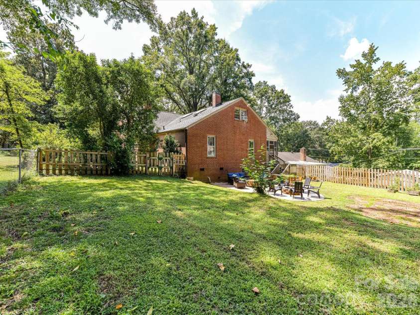 119 Leroy Street, Fort Mill, SC 29715.  MLS# CAR4415822, YatesRealty ID 47346. Spacious Back Yard