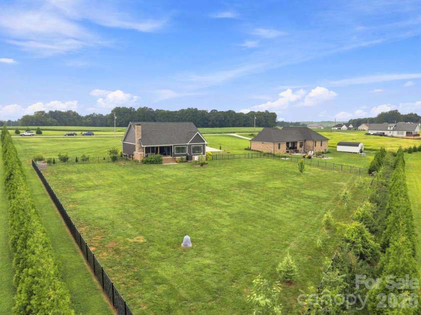 215 Cal Kennedy Road, Cleveland, NC 27013.  MLS# CAR4418527, YatesRealty ID 47347. Back Yard is Fully Fenced