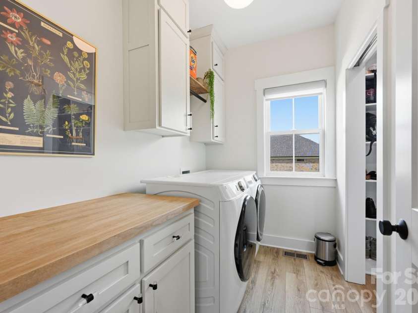 215 Cal Kennedy Road, Cleveland, NC 27013.  MLS# CAR4418527, YatesRealty ID 47347. Laundry Room