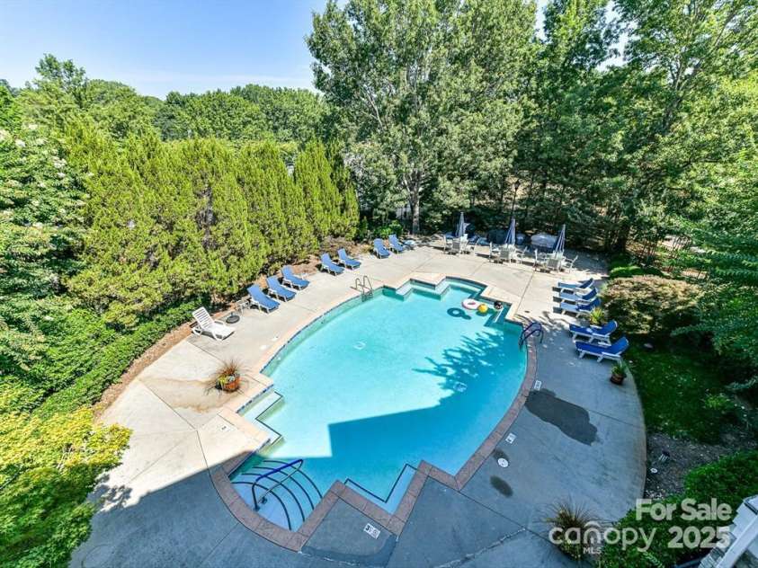 637 Williamson Road, Mooresville, NC 28117.  MLS# CAR4241846, YatesRealty ID 4736. Pool with BBQ's & tables for resident's use