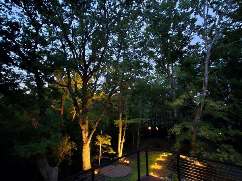 272 Bluebird Road, Lake Lure, NC 28746.  MLS# CAR4418403, YatesRealty ID 47361. Hardwired landscape lighting.