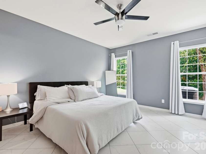 10933 Stone Trail Road, Charlotte, NC 28213.  MLS# CAR4417912, YatesRealty ID 47367. Primary bedroom!