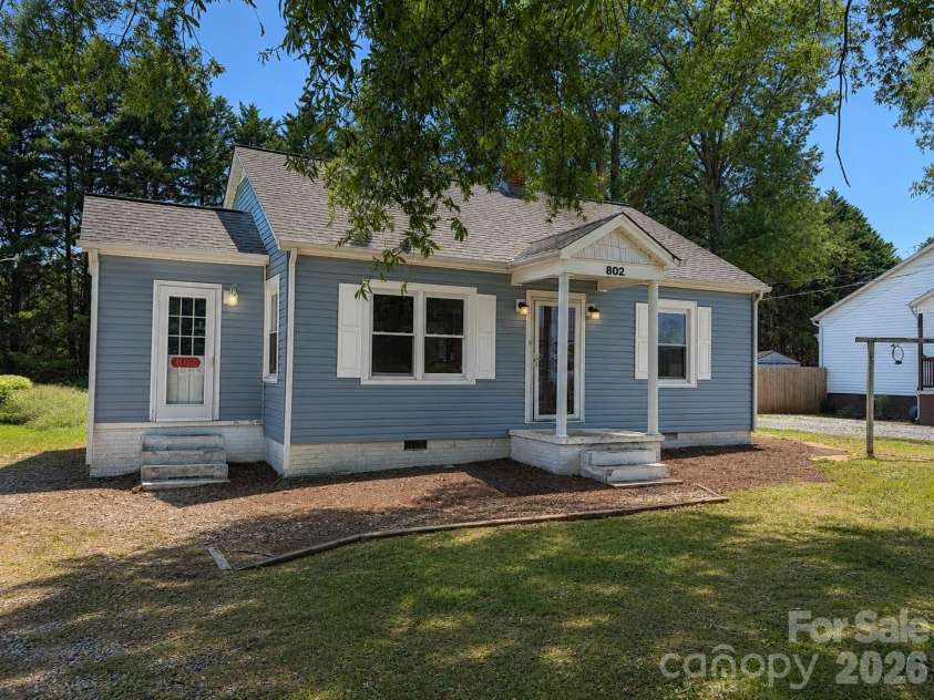 802 3rd Street, Conover, NC 28613.  MLS# CAR4417286, YatesRealty ID 47399. Front of House